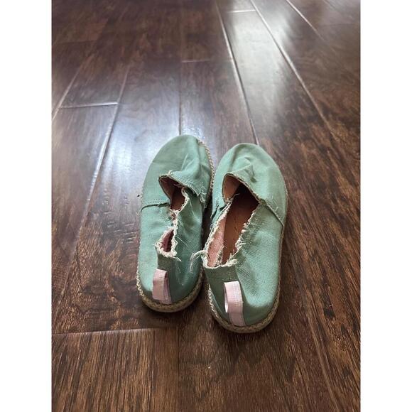 VIONIC Espadrilles Womens Size 9 Mint Green Laguna Flats Casual Comfort - Picture 2 of 6